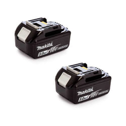 Makita - Pack 2 batteries 18V Li-Ion lxt (2x5,0 Ah) BL1850B 197288-2