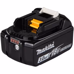 Makita 197599-5, Batterie, Lithium-Ion (Li-Ion), 3 Ah, 18 V, Noir, 1 pièce(s)