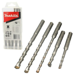 Makita - Coffret de 5 Forets SDS-Plus 2 taillants (Gamme économique) D-61678