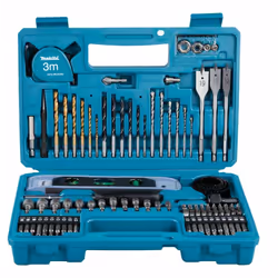Makita E-10730, Perceuse, Ensemble de forets, Rotation vers la droite, Brique, Métal, Bois, 3, 4, 5, 5.5, 6, 6.5 mm, 3, 4, 5, ...