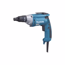 La visseuse Makita FS2500K pour plaques de plâtre avec moteur de 570 W et réglage de la butée, éclairage LED et porte-embout  ...