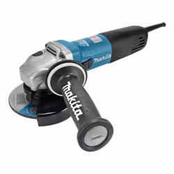 Meuleuse filaire professionnelle d'une puissance de 1400 W - GA5040C01 Grâce à son faible niveau de vibrations (6,5 m/s² au p ...