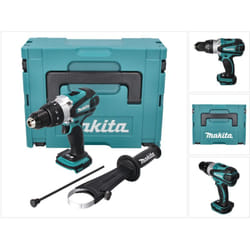 Makita - bhp 458 zj Perceuse visseuse à percussion sans fil 18 v Li-Ion + makpac 2 - sans batterie, sans chargeur
