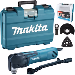 Description générale Cette multiherramienta Makita TM3010CX6 est idéale pour une variété d'applications, notamment le découpa ...
