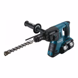Makita DHR264Z, Noir, Bleu, 2,6 cm, 1250 tr/min, 2,5 J, 5000 bpm, 1,3 cm