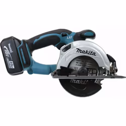 Description générale La scie circulaire Makita 18 V Li-Ion 4 Ah avec un diamètre de lame de 136 mm est un outil léger et mani ...