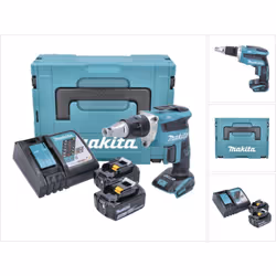 Description générale La visseuse à plaques de plâtre Makita DFS452RMJ est conçue pour des usages intensifs. Dotée d'un moteur ...