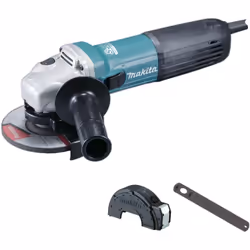 Le broyeur Makita GA5040RZ 1100 W avec interrupteur coulissant pour un fonctionnement lent et rapide facile tout en maintenan ...