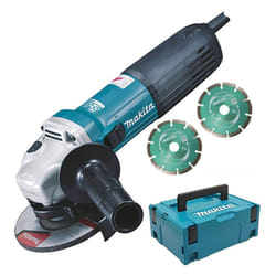 Makita - Meuleuse 125MM 1100W avec accessoires - GA5040RKDJ