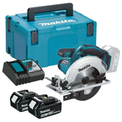 Scie circulaire 18V lxt ø 165 mm (2x5,0 Ah) en makpac Makita DSS611RTJ