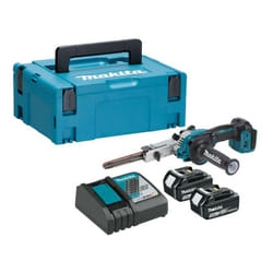 Ponceuse à bande 18V bl lxt (2x5,0 Ah) en coffret Makita DBS180RTJ