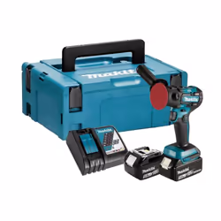 Ponceuse polisseuse maniable et compacte Makita - DPV300RTJ La DPV300 est munie d'un moteur sans charbon (brushless) pour une ...
