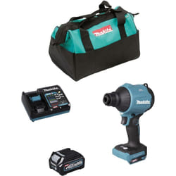 Souffleur à poussière sans fil 40V max xgt Makita avec 1 batterie 40v 2.0Ah - chargeur - sac - AS001GA101