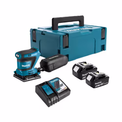 Ponceuse vibrante 112x102 mm 18V Makita pour un ponçage lisse - DBO480RTJ La ponceuse Makita DBO480 est un outil fiable à usa ...