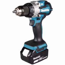 Perceuse visseuse LXT® MAKITA DDF489RTJ 18 V Li-Ion 70 Nm 5 Ah Mandrin sans clé robuste avec manchon métallique unique Boîtie ...