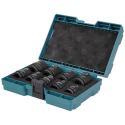 Makita - Coffrets 9 douilles 1/2' Impact Black E-16564