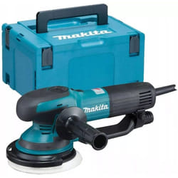 Makita BO6050J ponceuse portative Ponceuse orbitale 600 tr/min 6800 OPM Noir, Bleu