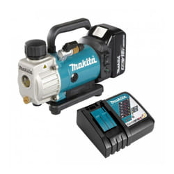 Pompe à vide sur batterie 18V lxt (1x5.0 Ah) et chargeur Makita DVP180RT
