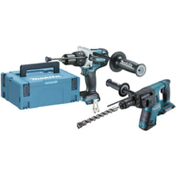 Makita - Pack de 2 outils 18V lxt (DHR264 / DHP481) (sans batterie ni chargeur) en coffret makpac