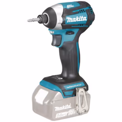 Makita DTD154Z, Visseuse à percussion, Poignée de pistolet, 1/4", Noir, Bleu, Sans brosse, 3800 tr/min