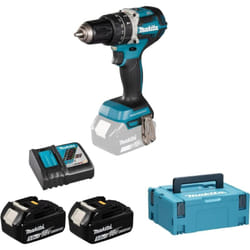 Makita DHP484RTJ perceuse Sans clé 1,8 kg Noir, Bleu
