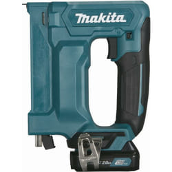 Makita - Agrafeuse 12 v cxt Li-Ion 2 Ah 7 / 10 mm 2 batteries, chargeur, coffret - ST113DSAJ