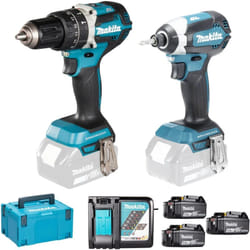 Makita - Ensemble d'outils électriques DLX2180TJ1 18V 5Ah