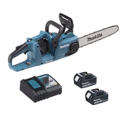 Description générale La tronçonneuse sans fil Makita DUC353RF2 offre des performances exceptionnelles avec une vitesse de cha ...