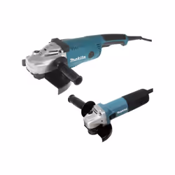 Meuleuse Ø 125 mm compacte pour les travaux légers de découpe et d'ébarbage Meuleuse Ø 230 mm robuste dotée d'un carter renfo ...
