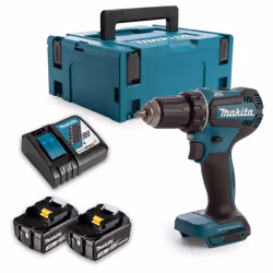 Makita DDF485RFJ, Perceuse à poignée pistolet, Sans clé, Sans brosse, 1,3 cm, 1900 tr/min, 3,8 cm