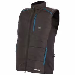 14,4 V / 18 V - S à 3XL Gilet chauffant sans fil avec deux éléments chauffants et trois niveaux de chauffage Gilet chauffant  ...