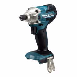 Makita DTD156Z, Visseuse à percussion, Poignée de pistolet, 1/4", Noir, Bleu, 2500 tr/min, 155 N·m