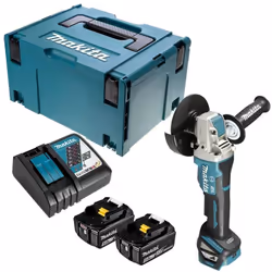 Meuleuse d'angle 18V 125 mm moteur Brushless et système X-Lock - DGA519RTJ La nouvelle disqueuse d'angle DGA519 18V avec un d ...