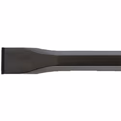 Tige de burin de 19 mm sans épaulement - B-TYP - 25 x 400 mm Burin plat Pour les travaux généraux de burinage et de démolitio ...