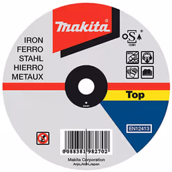 MAKITA P-53023 Lame de coupe de métal extra fine 125 mm MAKITA P-53023 Lame de coupe de métal extra fine 125 mm Compatibilité ...