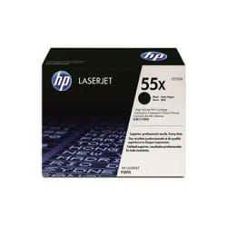 HP 55X toner LaserJet noir grande capacité authentique