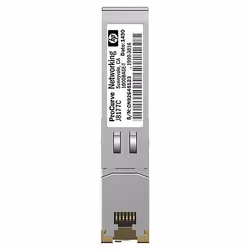 HPE X121 1G SFP RJ45 T Transceiver, 1000 Mbit/s, 1000BASE-T, Avec fil, IEEE 802.3ab, 1 W, 30 g
