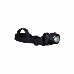 Finition alumimium/abs, fonction stroboscope, intensité réglable, orientable, portée du faisceau 18 m, indice de protection I ...