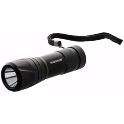 Description produit Lampe torche LED 100 lumens 3 watts. Pratique et légère cette lampe torche en finition alumunium offre un ...