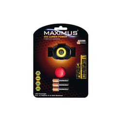 Lampe frontale 450 lumens 5w ipx3 reglable - Maximus