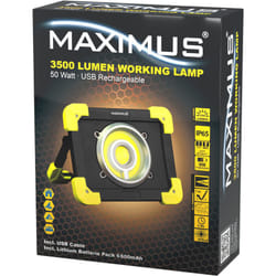 Projecteur de chantier portatif rechargeable Maximus M-WKL-013 - 3500lm