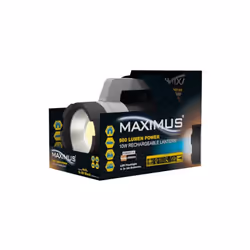 Lanterne maximus 5w 500lumens, finition abs, intensité réglable, portée du faisceau 37m, indice de protection ipx4, fonctionn ...