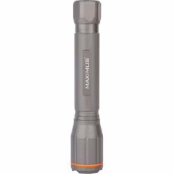 Lampe de poche LED 10W 1200 lumens + 6 x batterie C alcaline Matériau : aluminium / titane Fonctions de zoom en continu : 100 ...