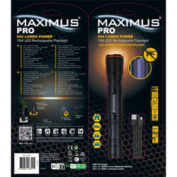 Lampe torche rechargeable antimoustiques Maximus M-FL-035 - 600lm