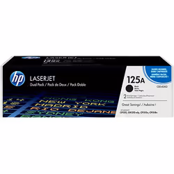 HP 125A pack de 2 toners LaserJet noir authentiques, 2200 pages, Noir, 2 pièce(s)