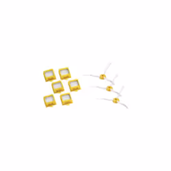 Lot de 6 Filtres et 3 Brosses pour Aspirateur robot. Référence de la pièce : 13876, Marque : IROBOT.