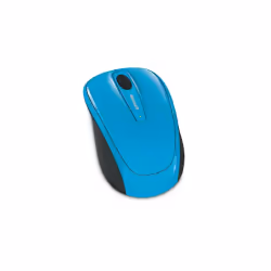 Microsoft Wireless Mobile Mouse 3500, Ambidextre, BlueTrack, RF sans fil, Bleu