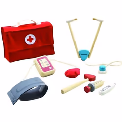 PLAN TOYS Jeu en bois Ma valise de docteur