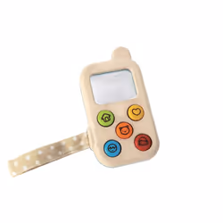 PlanToys My First Phone, 1 an(s), Sonore, Tissu, Multicolore