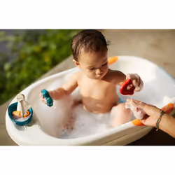 PlanToys 5712 jeu, jouet et adhésif de bain Bâteau de bain Multicolore